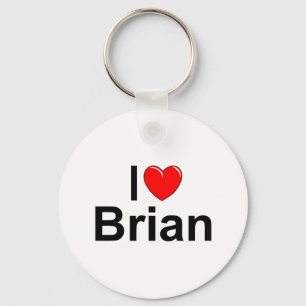 Chaveiro Eu amo (coração) Brian