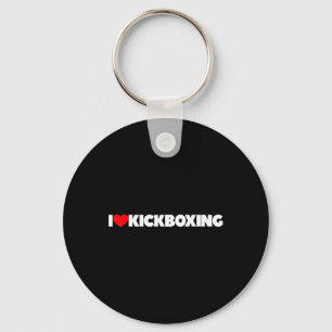 Chaveiro Eu Amo (coração) Kickboxing