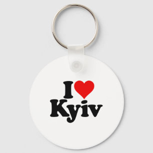 Chaveiro Eu Amo Coração Kiev Quieve Ucrânia Ucr