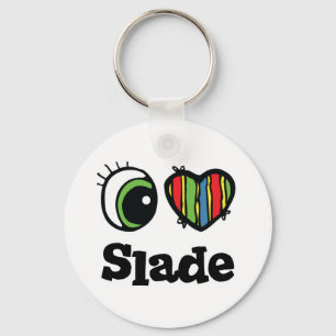 Chaveiro Eu Amo (Coração) Slade