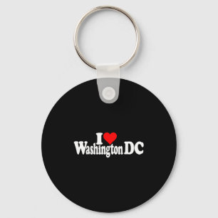 Chaveiro Eu Amo Coração Washington Dc Distrito De Columbia 