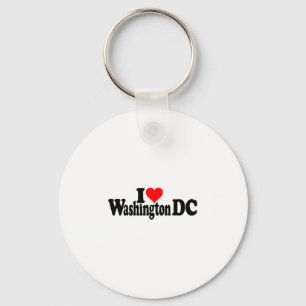 Chaveiro Eu Amo Coração Washington Dc Distrito De Columbia