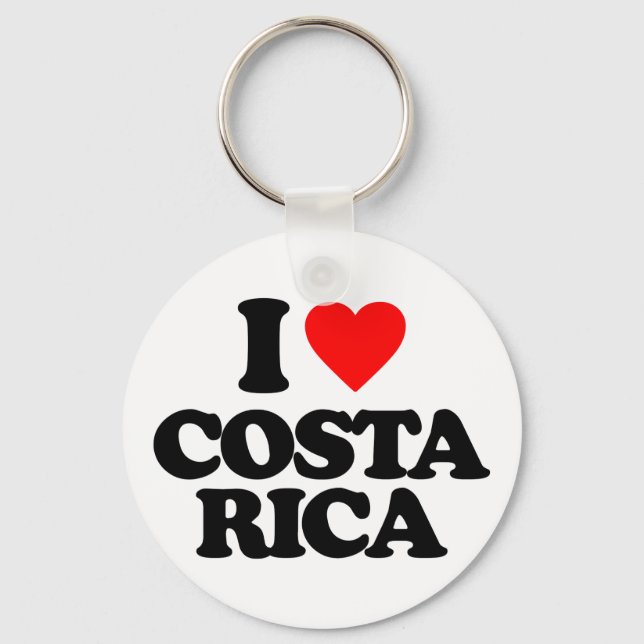 CHAVEIRO EU AMO COSTA RICA (Frente)