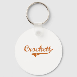 Chaveiro Eu amo Crockett Texas