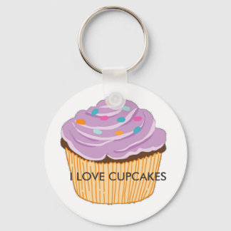 CHAVEIRO EU AMO CUPCAKES