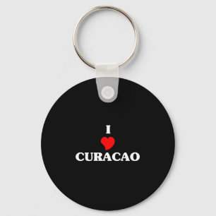 Chaveiro Eu amo Curaçao