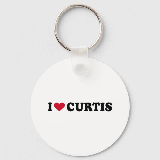 CHAVEIRO EU AMO CURTIS (Frente)