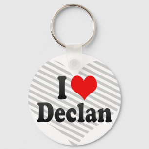Chaveiro Eu amo Declan