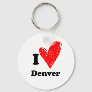 Chaveiro Eu amo Denver