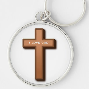CHAVEIRO "EU AMO DEUS" ATRAVÉS DO