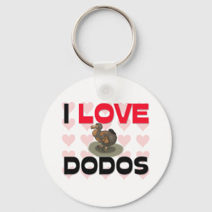 Chaveiro Eu amo Dodos