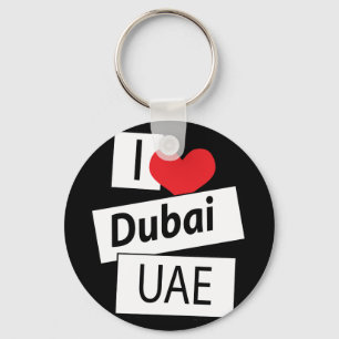 Chaveiro Eu amo Dubai EAU
