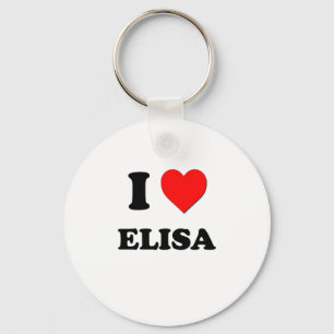 Chaveiro Eu amo Elisa