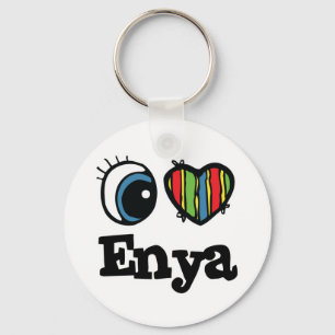 Chaveiro Eu Amo Enya