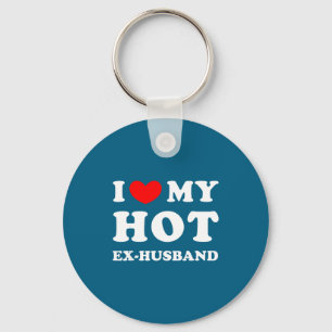 Chaveiro Eu Amo Ex Marido Coração Ex Marido