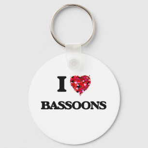 Chaveiro Eu amo fagotes