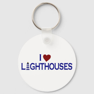 Chaveiro Eu Amo Faróis