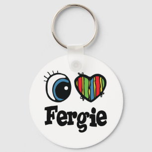 Chaveiro Eu Amo Fergie