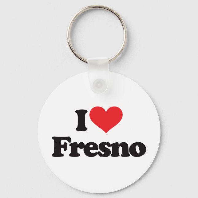 Chaveiro Eu Amo Fresno (Frente)