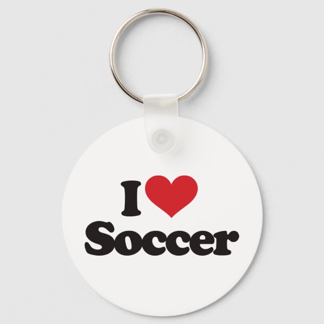Chaveiro Eu Amo Futebol (Frente)