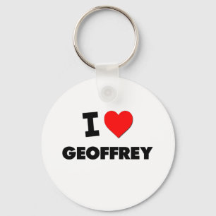 Chaveiro Eu amo Geoffrey