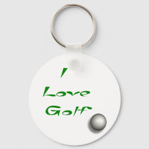 Chaveiro Eu amo Golf