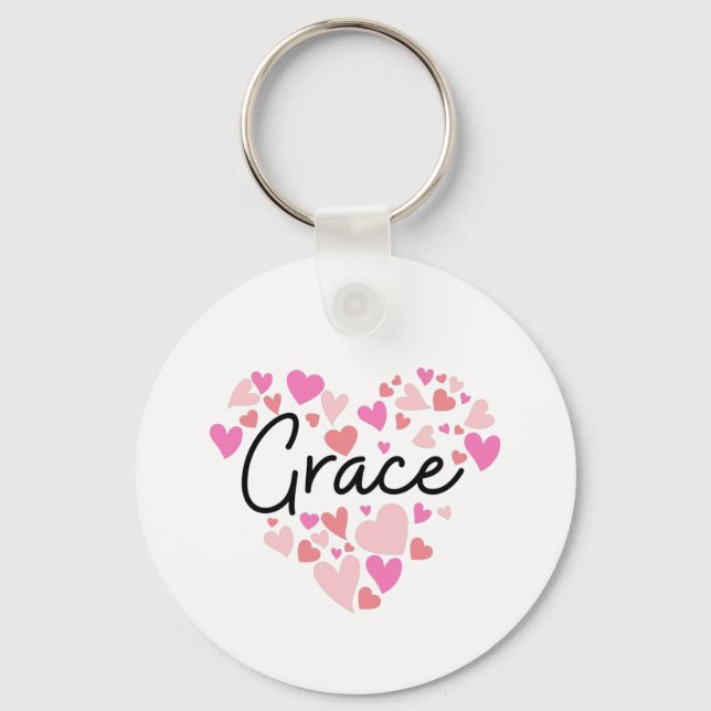 Chaveiro Eu amo Grace (Frente)