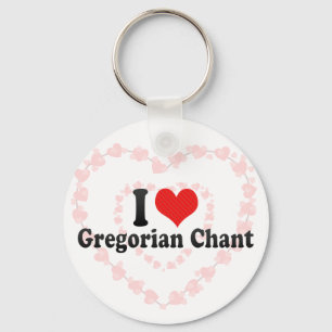 Chaveiro Eu Amo Gregorian Chant