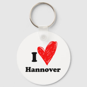 Chaveiro Eu amo Hannover