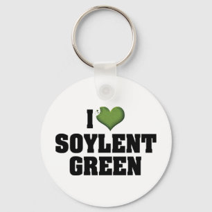 Chaveiro Eu Amo Heart Soylent Verde