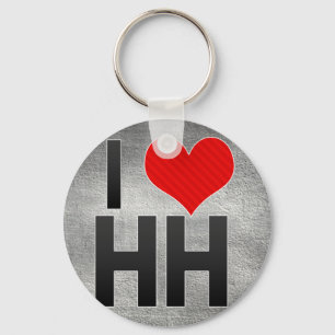 Chaveiro Eu amo HH