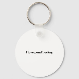 Chaveiro Eu Amo Hockey de Lagoa - Amante do Esporte de Hóqu
