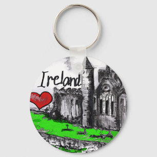 Chaveiro Eu amo Ireland