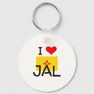 Chaveiro Eu amo Jal New mexico