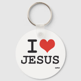 Chaveiro Eu amo Jesus