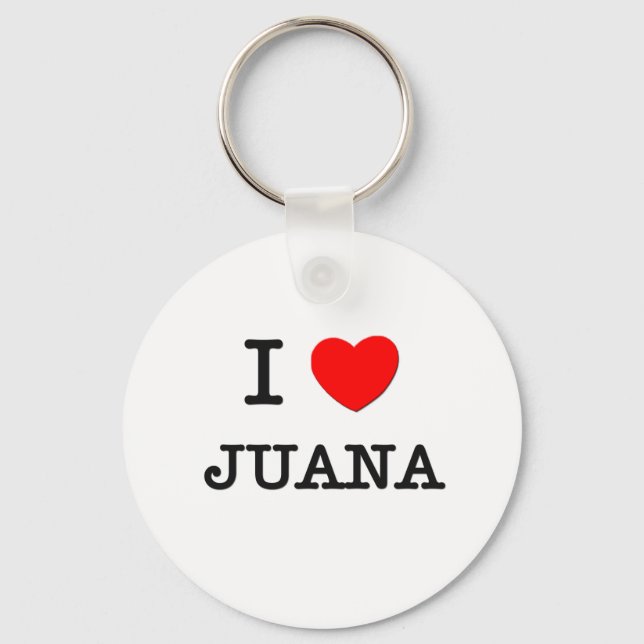 Chaveiro Eu Amo Juana (Frente)