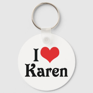 Chaveiro Eu Amo Karen