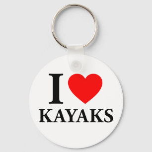 Chaveiro Eu Amo Kayaks