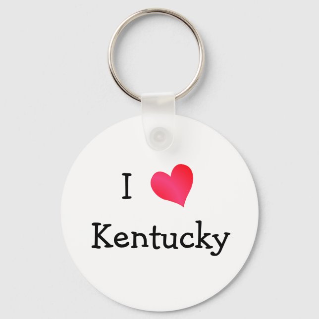 Chaveiro Eu amo Kentucky (Frente)