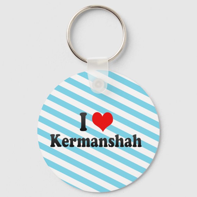 Chaveiro Eu Amo Kermanshah, Irã (Frente)