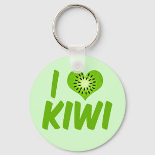 Chaveiro Eu amo Kiwi