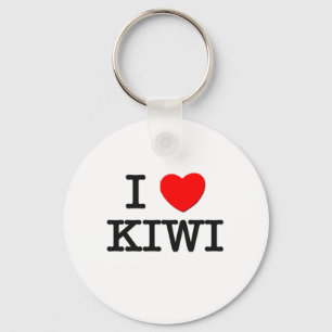 Chaveiro Eu Amo KIWI ( comida )