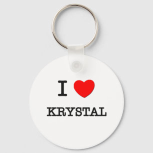 Chaveiro Eu Amo Krystal