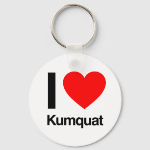 Chaveiro eu amo kumquat