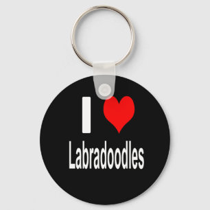 Chaveiro Eu amo Labradoodles