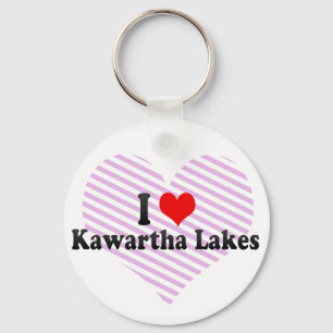 Chaveiro Eu amo lagos Kawartha, Canadá