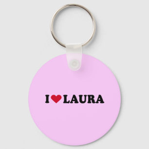 CHAVEIRO EU AMO LAURA