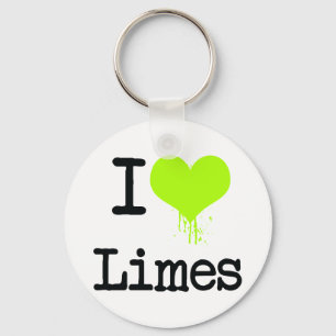 Chaveiro Eu amo limões