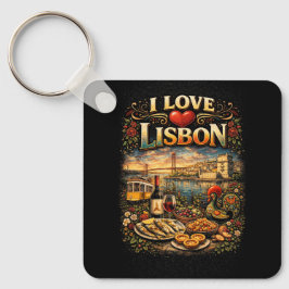 Chaveiro Eu Amo Lisboa