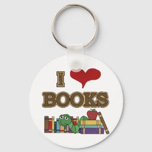 Chaveiro Eu amo livros